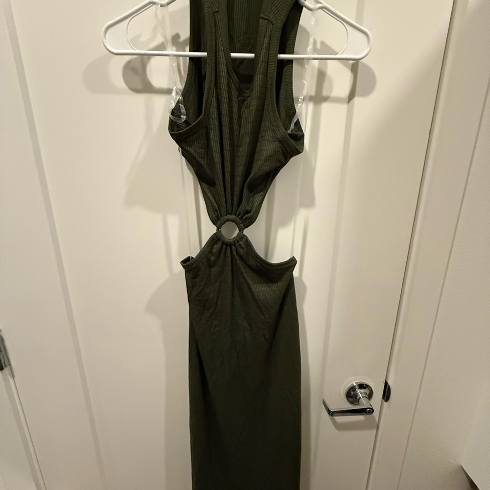Arizona Jean Company Black Sleeveless Halter Bodycon Dress